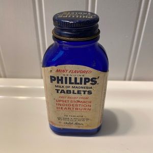 Vintage Milk of Magnesia Bottle